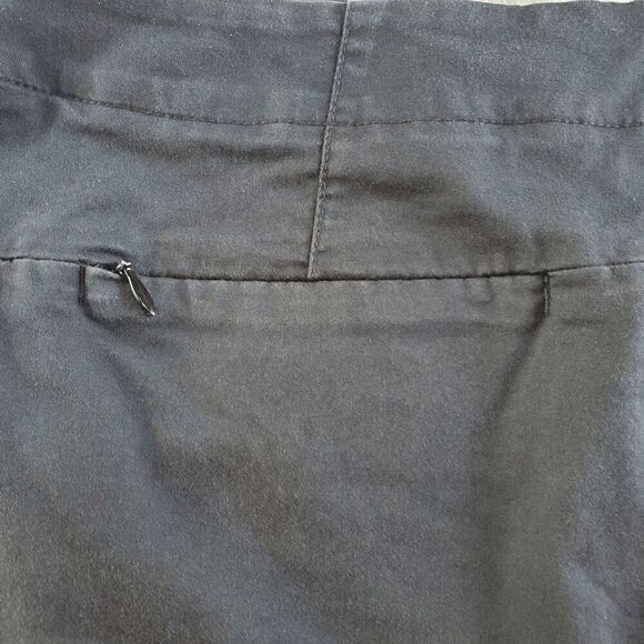 Nike Golf Skort Womens 12 Blue Athletic Stretch Dri Fit Back Zip Pockets Skirt - Picture 8 of 11